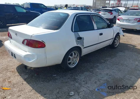 1998 Toyota Corolla Ce from USA, damaged, VIN 1NXBR12E5WZ025437